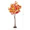 5ft. Pre-Lit Shades of Autumn Maple Artificial Fall Tree with 270 Warm White LED Lights